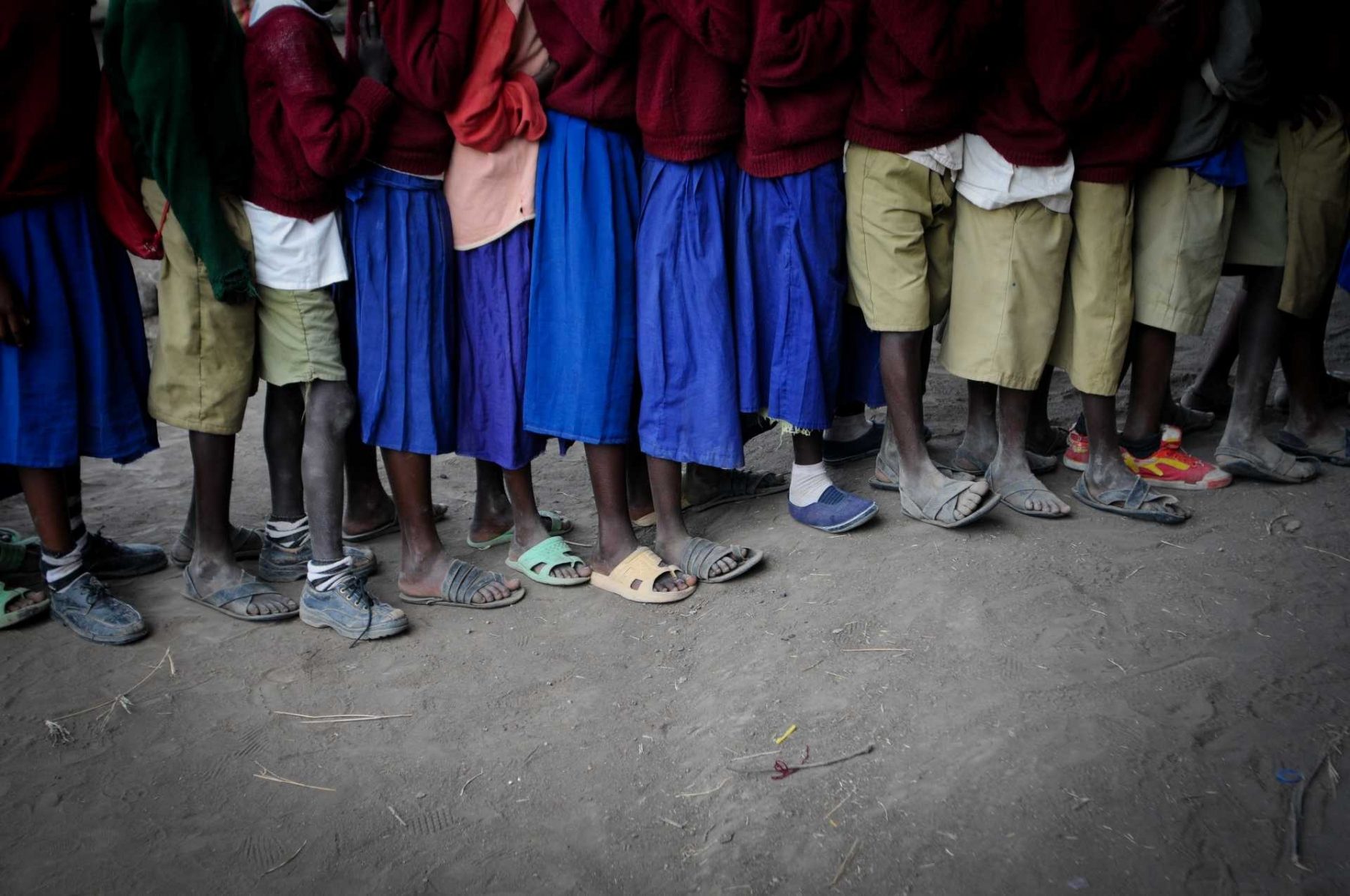 Children at school. Tanzania.