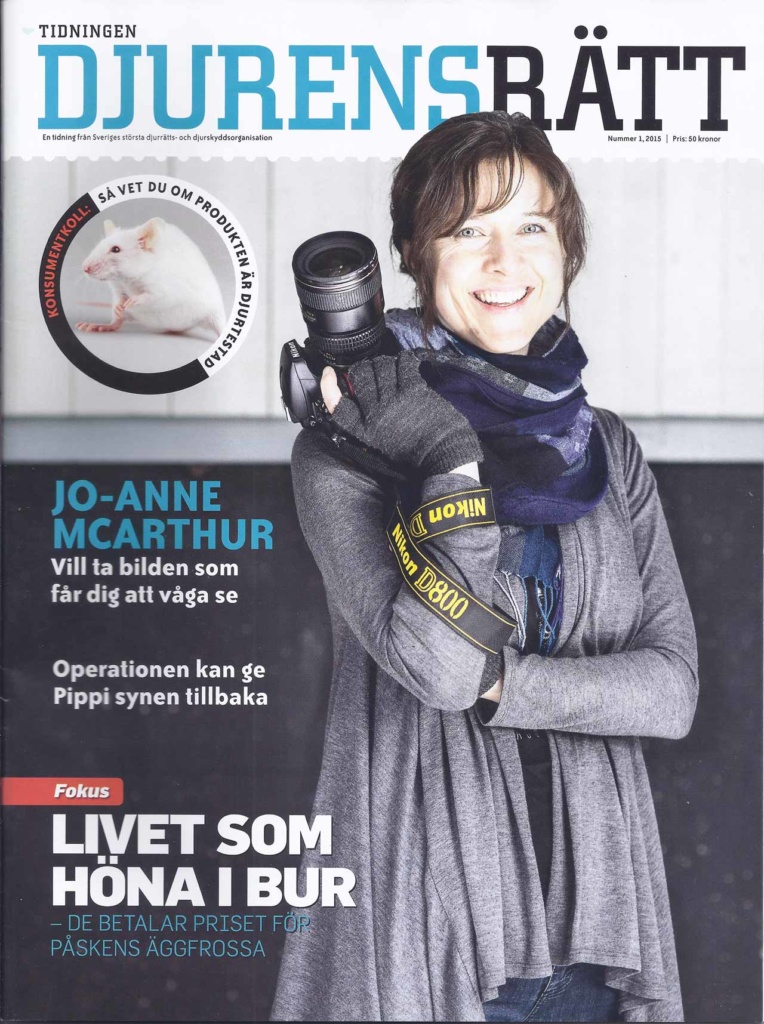 Djurens Ratt Magazine - Cover Feature